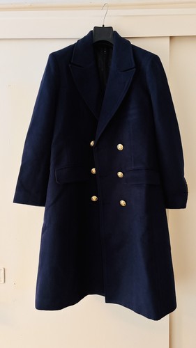 Soprabito uomo vintage blu