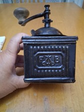 ANTICO MACININO DA CAFFE IN LATTA F.B.TRE SPADE VEDI FOTO