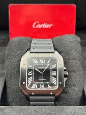 Cartier Santos Black Dial