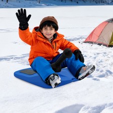 Snowboard slitta blu con