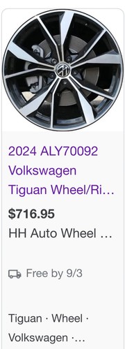Volkswagen rim - a,