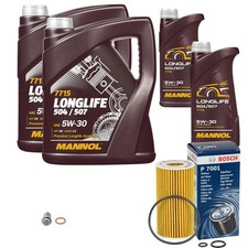 Filtro olio Bosch 12 L Mannol