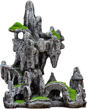 Ornamenti per Acquario, Vista Montagna, Grande Acquario Roccioso Paesaggistico, 