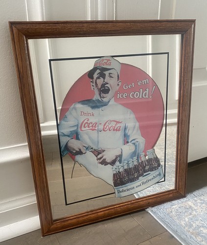 Coca cola quadro vintage - coca,