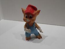 3 PORCELLINI GIMMI PUPAZZO IN  GOMMA LEDRA LEDRAPLASTIC WALT DISNEY (2SZ)