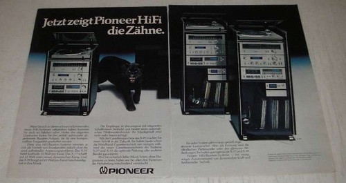 Pubblicità stereo pioneer - pubblicità,