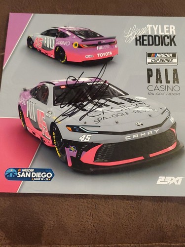 Autografato 2026 tyler reddick - autografato,