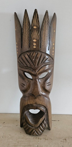 Maschera tribale africana - maschera, in