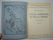 VILLA ADRIANA E VILLA D'ESTE - fig. 1949 - illustrazioni e foto - MONUMENTI