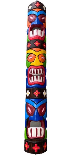 Maschera tiki appendiabiti - tiki, 40"