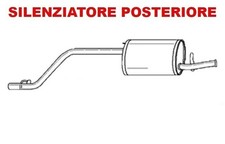 Marmitta  posteriore SIGAM per FIAT Panda 141, LANCIA Y 156