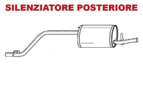 Marmitta posteriore sigam per - marmitta,