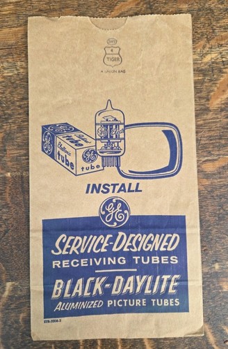 Vintage radio tube - ge,