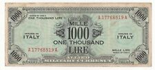 1000 AM LIRE SERIE 1943 A