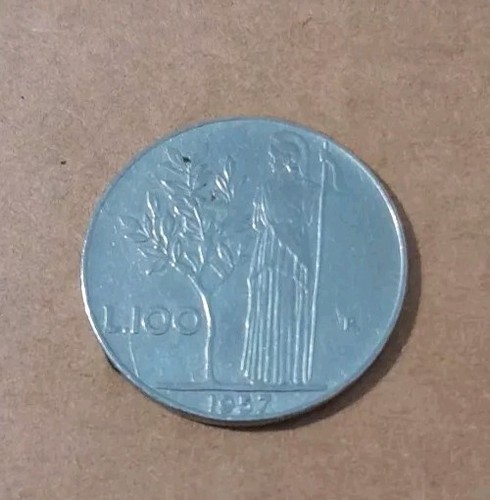 100 lire anno 1957 - 100,