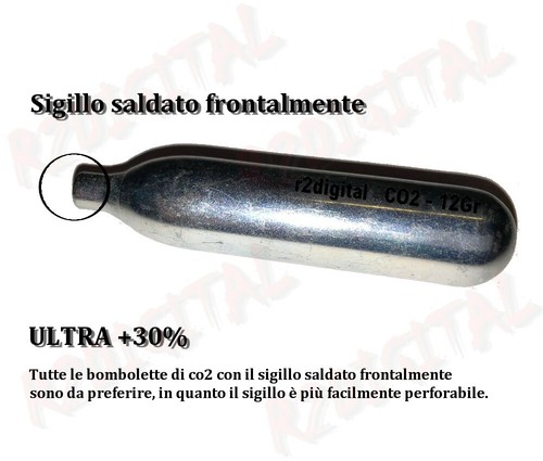 10x bombolette ultra co2 12gr - bombolette,