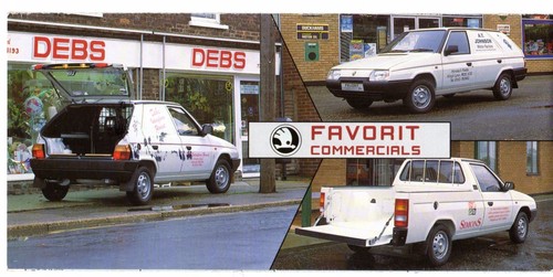 Skoda favorit freeway - skoda,