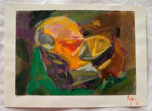 Petite gouache contemporaine