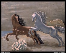 Giorgio chirico cavalli in - de,