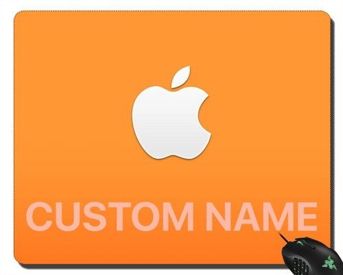 Mousepad apple arancione - mousepad,