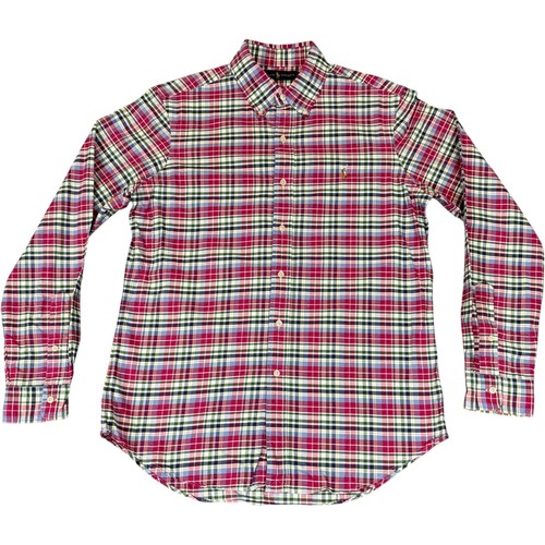 Ralph lauren camicia uomo rosa - lauren,