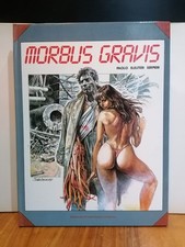 MORBUS GRAVIS PAOLO ELEUTERI SERPIERI CARTONATO 1987 COND. OTT/EDICOLA