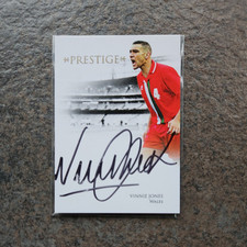 Vinnie Jones Auto On Card
