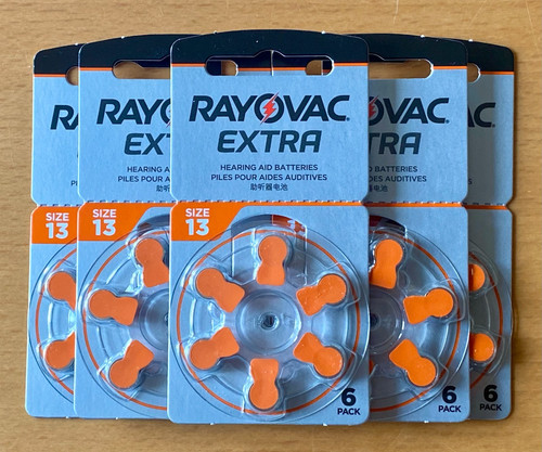 Piles auditives rayovac 13 - 30,