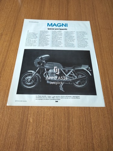 1989 magni moto modello arturo - modello,