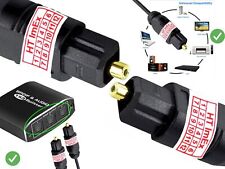 Cavo Toslink ottico audio digitale SPDIF nero 3 m per cuffie TRITTON Pro 5.1