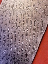 BILLETTA ACCIAIO DAMASCATO