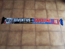 Sciarpa Scarf Champions League Football Berlin 2015 Juventus Barcelona Echarpe 