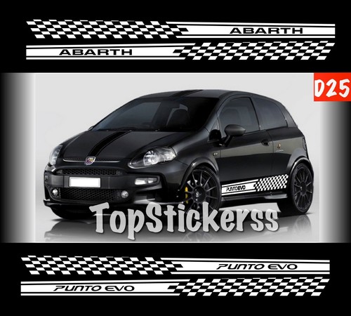 Adesivi auto fasce - punto, evo
