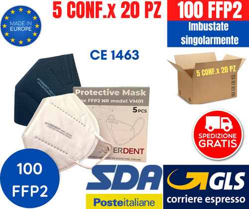 100 mascherine ffp2 - 100,
