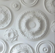 ROSONE POLISTIROLO X SOFFITTO E PARETE IN POLISTIRENE ESPANSO DECORO E PARATI