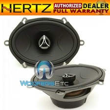 HERTZ ECX 570.5 CAR AUDIO 5"x7" 210W 2-WAY ENERGY TWEETERS COAXIAL SPEAKERS NEW