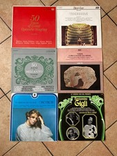 Lotto 6 Vinili Tenori RCA