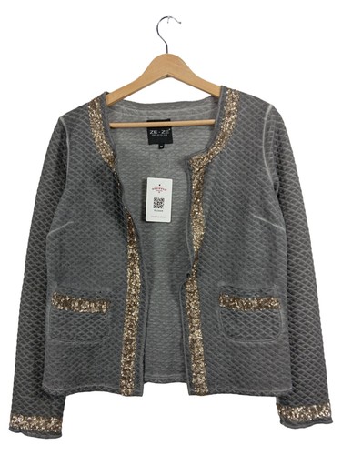 Giacca trapuntata donna grigia - giacca,