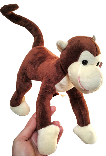 Peluche amici scimmia - scimmia, 12"