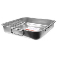 Steel Pan Teglia media Inox