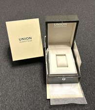 Originale Union Glashütte Scatola Orologi/Vetrina Dimostrativa - con Esterna -