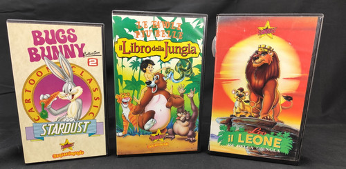 Lotto vhs stardust bugs - stardust, bunny
