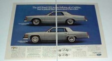 1977 Ford LTD Landau Car Ad -