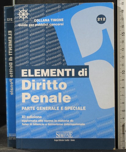 Elementi diritto penale - elementi,
