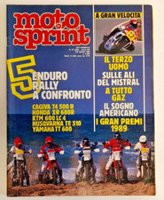 MOTOSPRINT 30/1988 CAGIVA T4 500 HONDA XR600 KTM 600LC HUSQVARNA TE510 YAMAHA TT