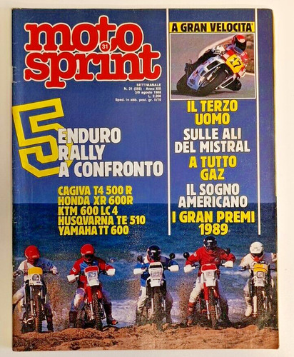 Motosprint 1988 cagiva - cagiva, t4
