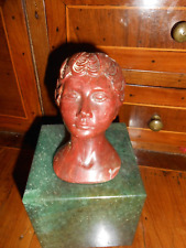 Antico marmo rosso (porfido?) scultura