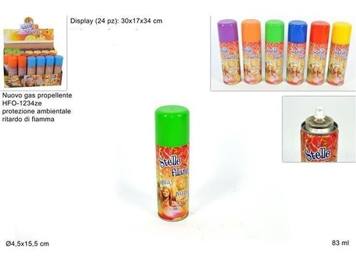 24pz bombolette stelle - bombolette,