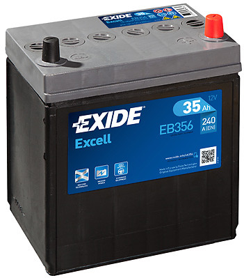 Batteria auto exide eb356 - exide, 35ah