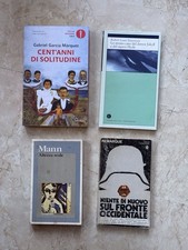 LOTTO 4 LIBRI CLASSICI LETTERATURA